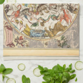 Constellation Sky Celestial Zodiac Star Karte Handtuch (Gefaltet)