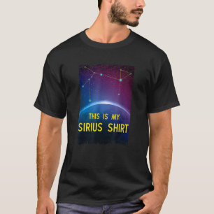 Constellation Sky Zitat Sirius Dog Star Funny Pun T-Shirt