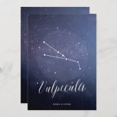 Constellation Star Tischnummer Vulpelcula (Vorne/Hinten)