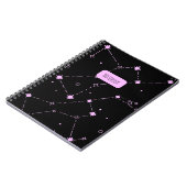 Constellation Starry Night Spiral Notebook Notizblock (Linke Seite)