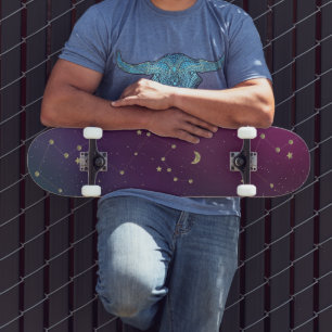 Constellation Stars Galaxy Skate Deck Skateboard
