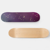 Constellation Stars Galaxy Skate Deck Skateboard (Horizontal)