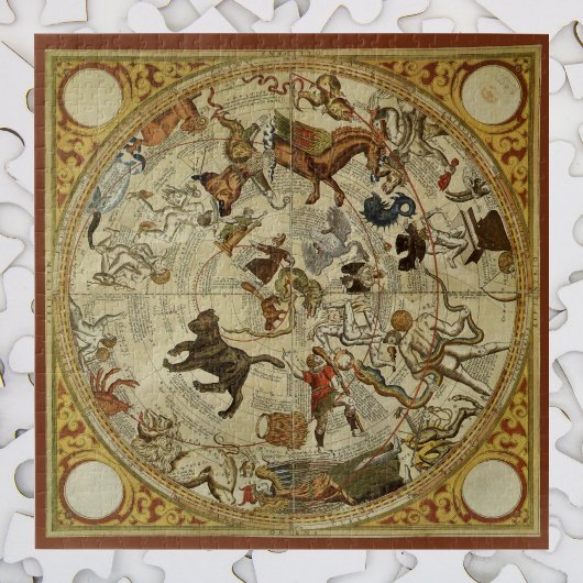 Constellation Stars Northern Sky Vintag Astronomie Puzzle