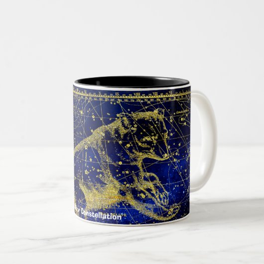 Constellation Ursa Major Zweifarbige Tasse (VorderseiteRechts)