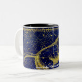 Constellation Ursa Major Zweifarbige Tasse (Vorderseite Links)