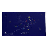 Constellation VIRGO einzigartig, beeindruckend Kissenbezug (Rückseite)