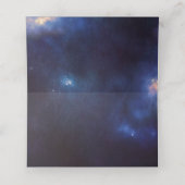 Constellation Wedding Platzkarte (Innenseite Aufgefaltet)
