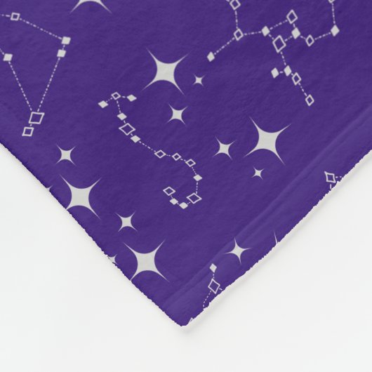 Constellations Fleece Blanket (Ecke)
