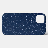 Constellations Starry Sky Navy Blue Case-Mate iPhone Hülle (Rückseite (Horizontal))
