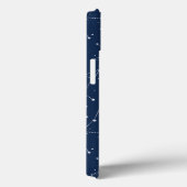Constellations Starry Sky Navy Blue Case-Mate iPhone Hülle (Rückseite / Rechts)
