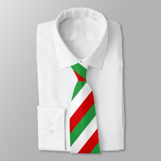 Constitutional Monarchy of Iran flag themed Krawatte (Gebunden)