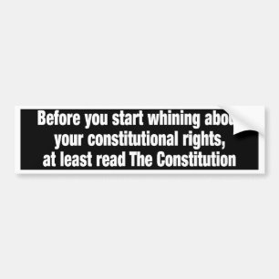 constitutionalrights autoaufkleber