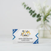 Construct Home Repair Tools | Construction  Visitenkarte (Stehend Vorderseite)