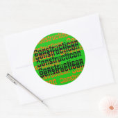 Constructicon Hard Hat Sticker (Umschlag)