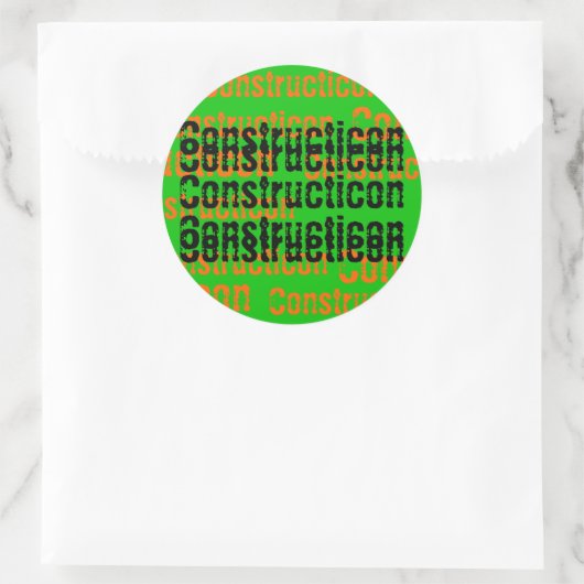 Constructicon Hard Hat Sticker (Tasche)