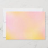 Construction and Unicorn Siblings Joint Birthday Einladung (Rückseite)