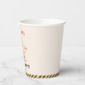 Construction Birthday Party Pappbecher (Links)