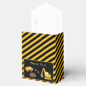 Construction Birthday Party Thank You Geschenkschachtel (Geöffnet)