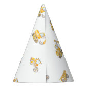 Construction Birthday Partyhütchen (Rückseite)