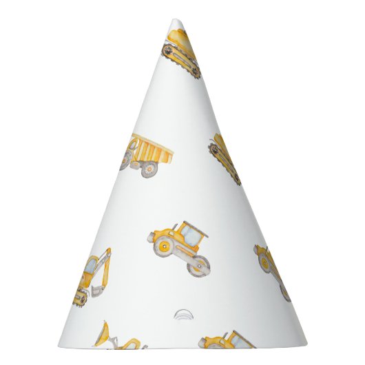 Construction Birthday Partyhütchen (Rechts)