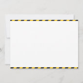 Construction Birthday with Photo | Dump Truck Einladung (Rückseite)