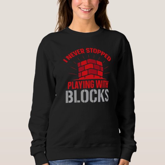 Construction Brickaying Job Profession Bricklayer Sweatshirt (Vorderseite)
