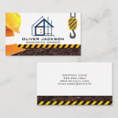 Construction Build | Contractor | Engineer Visitenkarte (Vorne/Hinten)