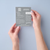 Construction Builder Brick Pattern Grey Flyer (Gruppe)