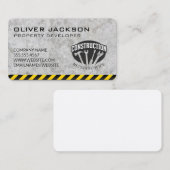 Construction | Builder | General Contractor Visitenkarte (Vorne/Hinten)