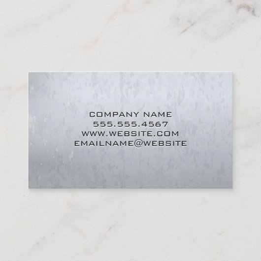 Construction Buildings | High Risers Visitenkarte (Rückseite)