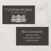Construction Business Card Visitenkarte (Vorne/Hinten)