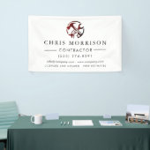 Construction Business Marketing Logo Banner (Messeveranstaltung)