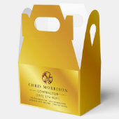 Construction Business Marketing Logo Geschenkschachtel (Geöffnet)