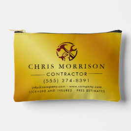 Construction Business Marketing Logo Zubehörtasche