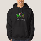 Construction Christmas Tree Truck Winter Boys Kids Hoodie (Vorderseite)