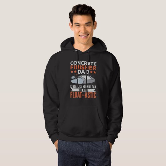 Construction Concrete Finisher 5 Hoodie (Vorne ganz)