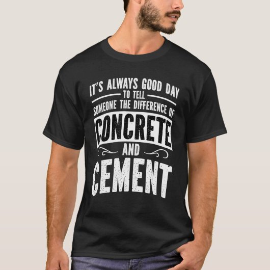 Construction Concrete Finisher 8 T-Shirt (Vorderseite)