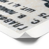 Construction Crane Matchbox Art Print, Soviet Poster (Ecke)