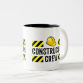Construction Crew Zweifarbige Tasse (VorderseiteRechts)