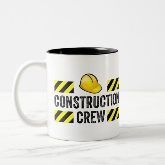Construction Crew Zweifarbige Tasse (Links)