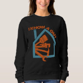 Construction Dad  Job Handyman Building Union Work Sweatshirt (Vorderseite)