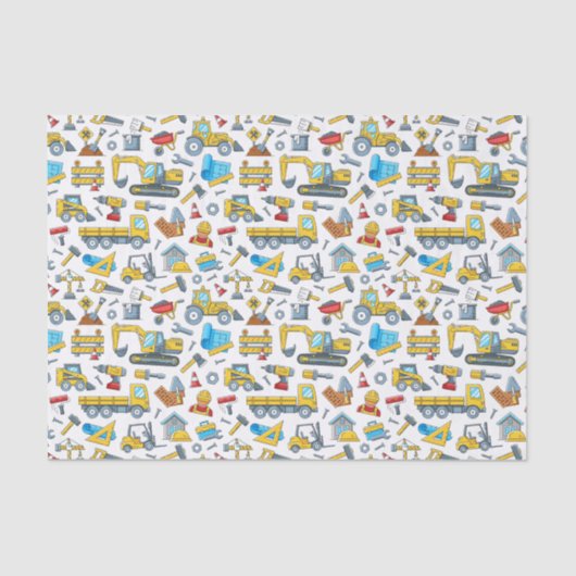 Construction Decoupage Seidenpapier (Vorderseite)