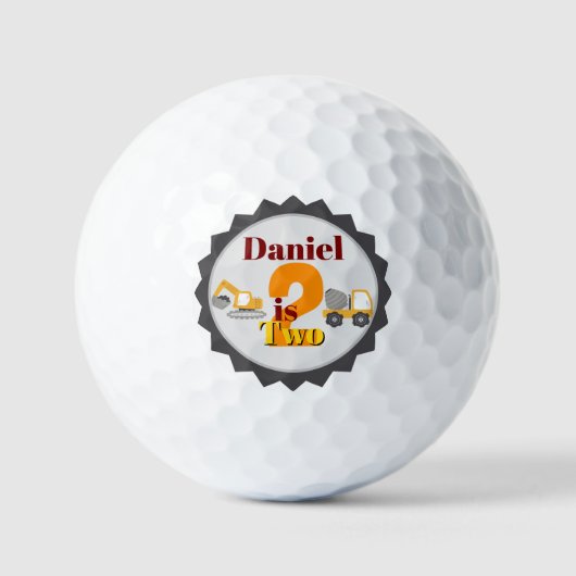 Construction Dump Truck Golfball (Vorderseite)