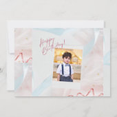 Construction Dump Truck Party Boy Birthday  Einladung (Rückseite)