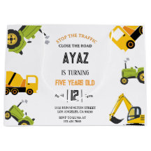 Construction Dump Truck Party Boy Birthday 