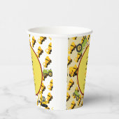 Construction Dump Truck Party Boy Birthday  Pappbecher (Rechts)