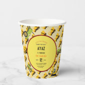 Construction Dump Truck Party Boy Birthday  Pappbecher (Vorderseite)