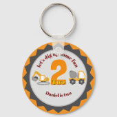 Construction Dump Truck Schlüsselanhänger (Vorderseite)