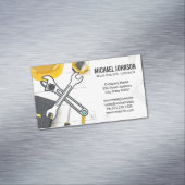 Construction Equipment | Home Repair Hand Tools Magnetische Visitenkarte (Beispiel)