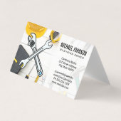 Construction Equipment | Home Repair Hand Tools Visitenkarten (Vorderseite)